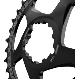 RACE FACE CHAINRING DM 32T BLACK 3 BOLT COMP 10-12S