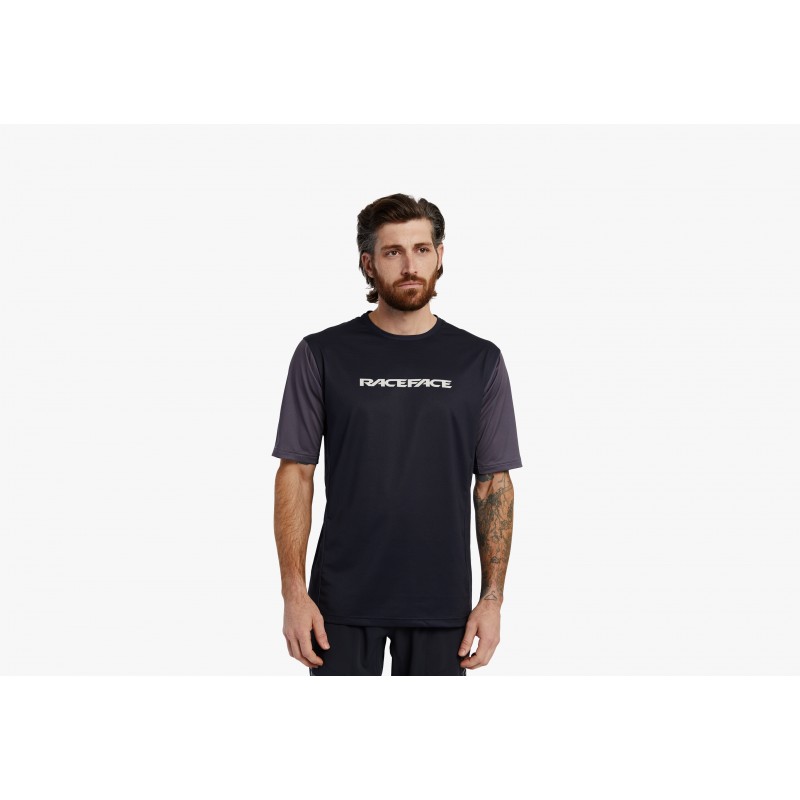 RACE FACE Indy Short Sleeve Jersey Charcoal XL