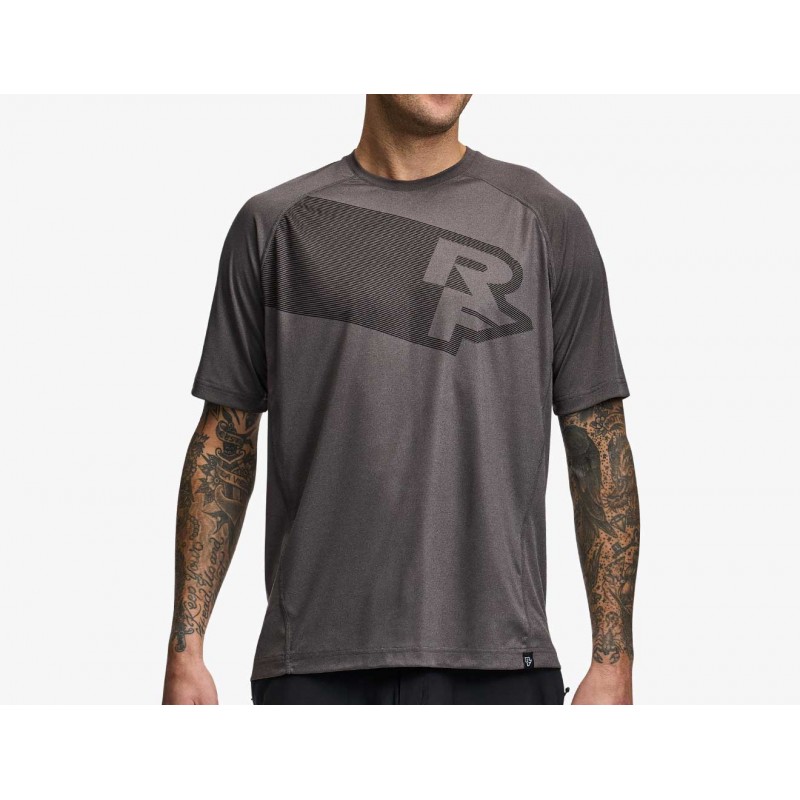 RACE FACE Trigger Short Sleeve Jersey Black S