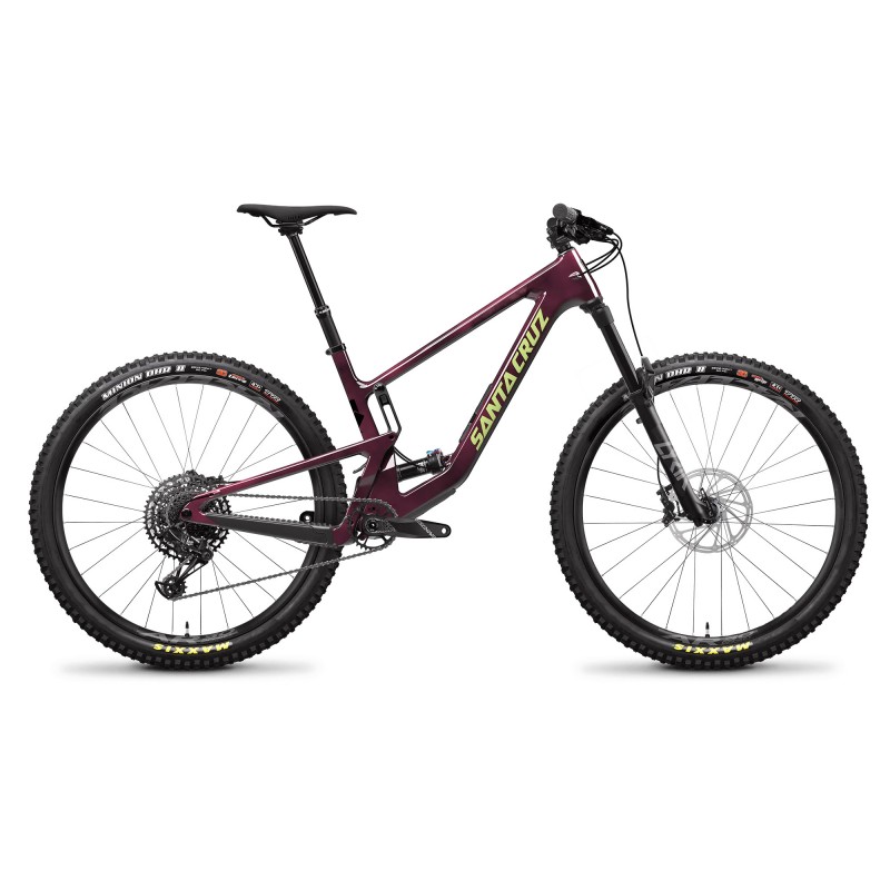 SANTA CRUZ HIGHTOWER C R 29 GLOSSY TRANSLUCENT PURPLE M