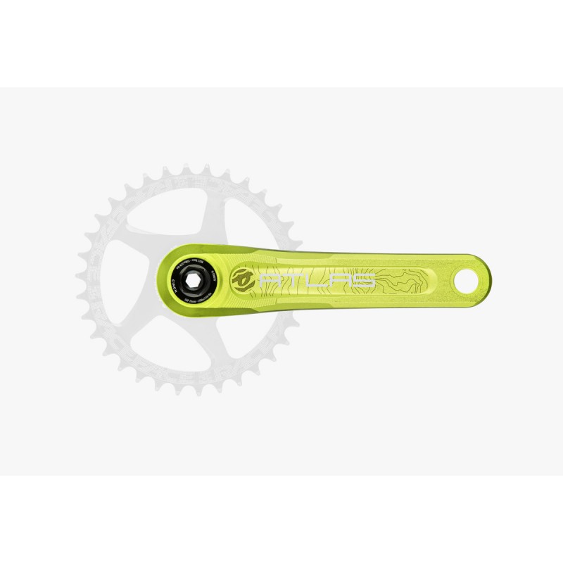 RACE FACE CRANKARMS ATLAS 170 GREEN