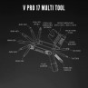 LEZYNE MULTI TOOLS - VPRO17 - BLACK