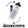 Peaty's x Fidlock Lockin Bottle Topo Clear 600ml