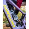 Peaty's x Fidlock Lockin Bottle Topo Clear 600ml