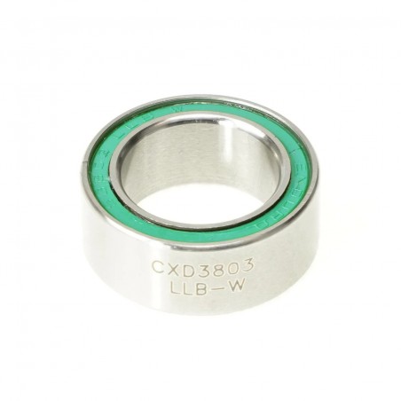 Enduro Bearings CXD 3803 LLB W - XD-15 Ceramic-Hybrid ABEC-5 Double-Row Radial Bearing (CN Clearance) - 17x26x10