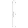 SAPIM D-light Spokes 286mm J-bend Black Box Per 100 - NO Nipples