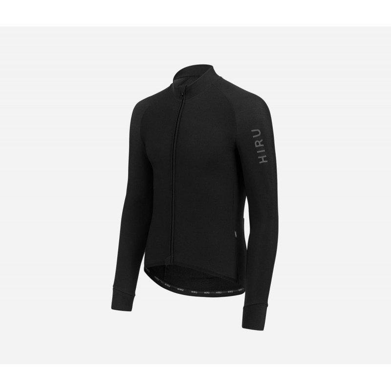 HIRU M CORE THERMAL LS JERSEY S F BLACK