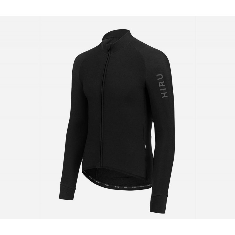 HIRU M CORE THERMAL LS JERSEY S F BLACK