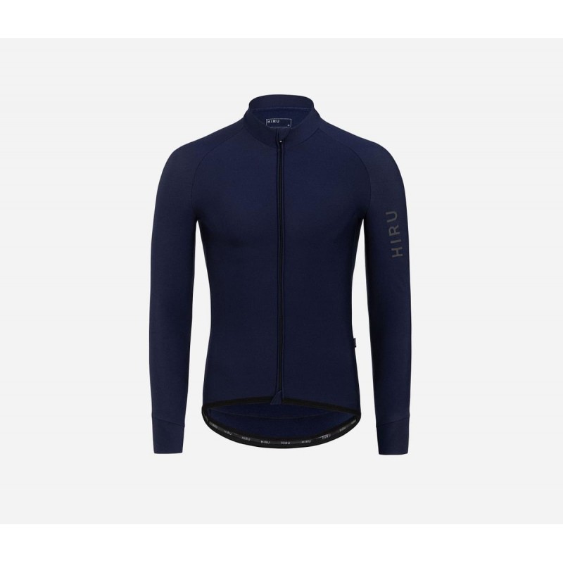 HIRU M CORE THERMAL LS JERSEY S D BLUE