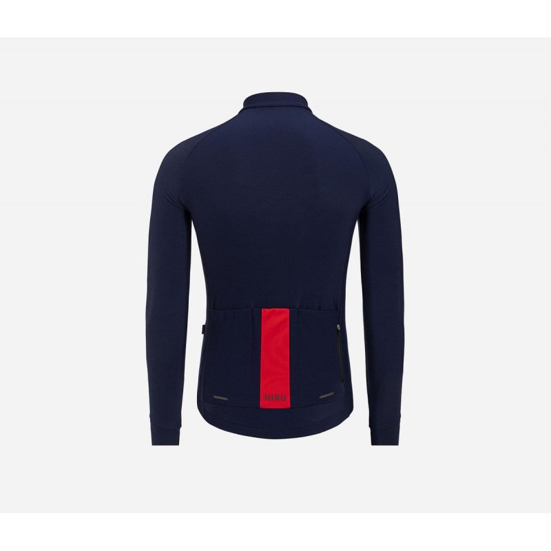 HIRU M CORE THERMAL LS JERSEY S D BLUE