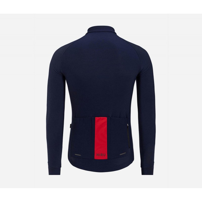 HIRU M CORE THERMAL LS JERSEY S D BLUE