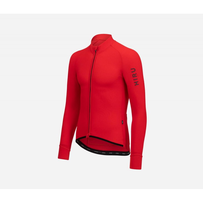 HIRU M CORE THERMAL LS JERSEY M RED