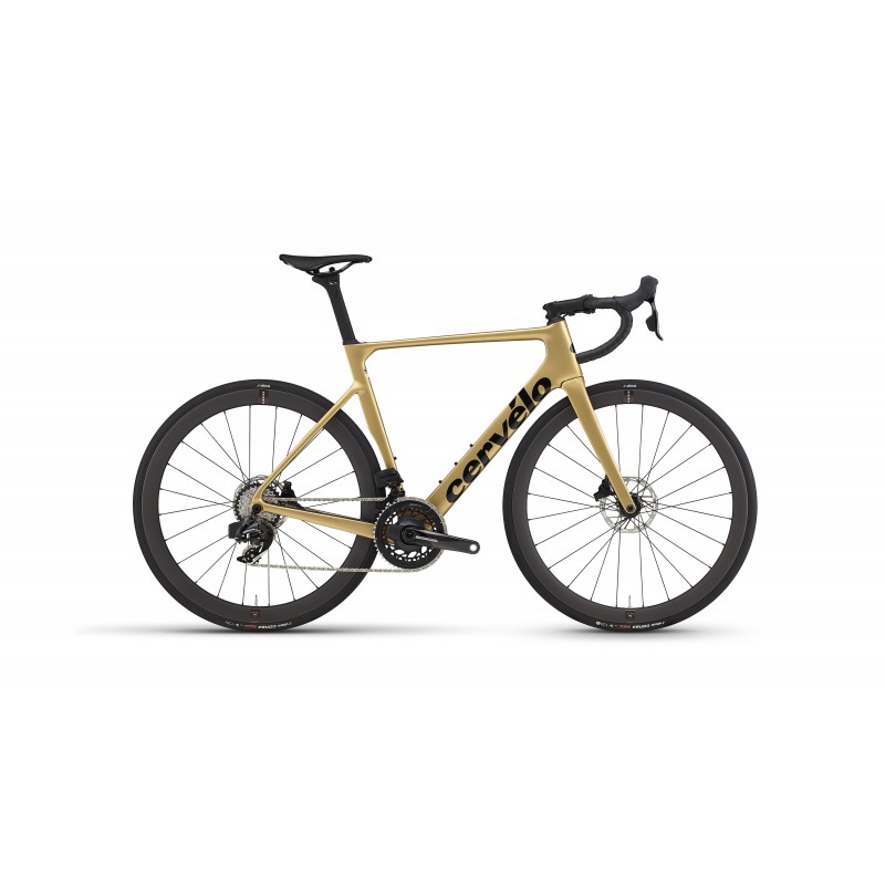CERVELO SOLOIST FORCE eTAP AXS Gold Dust Size 54 Test Bike