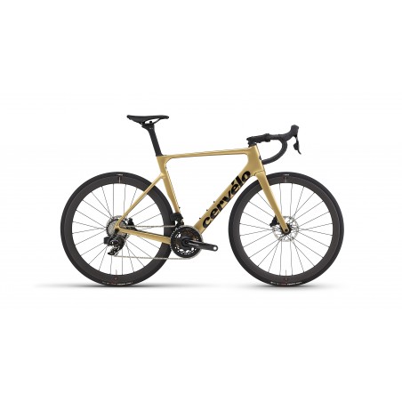 CERVELO SOLOIST FORCE eTAP AXS Gold Dust Size 54 Test Bike