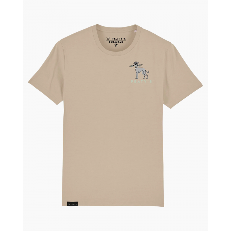 Peaty's AW24 PubWear Tee - Flat Out / Desert Dust - 2XL