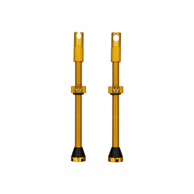 Peaty's x Chris King (MK2) Tubeless Valves - 80mm / Gold