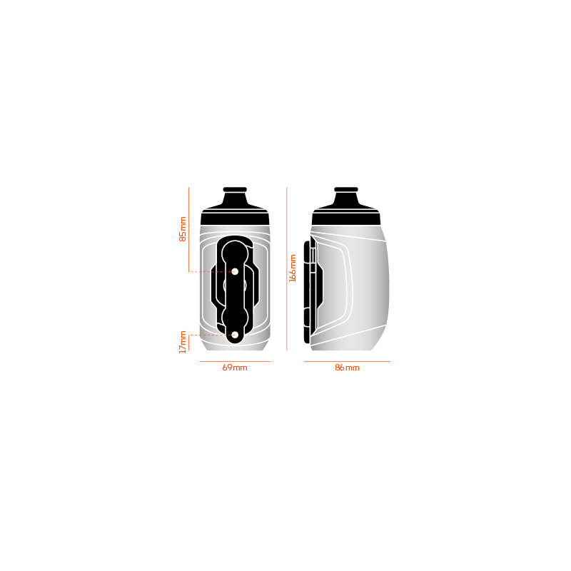 FIDLOCK Twist Bottle 450 Kids + Bike Base