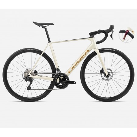 ORBEA ORCA M30 53 Ivory White-Burgundy-Vulcano