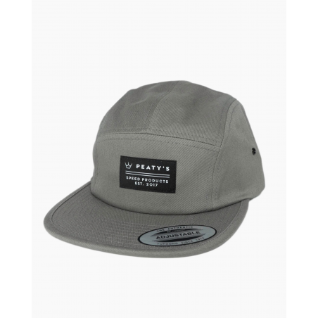 Peaty's Pub Wear 5 Panel Cap Speed Products / Grey