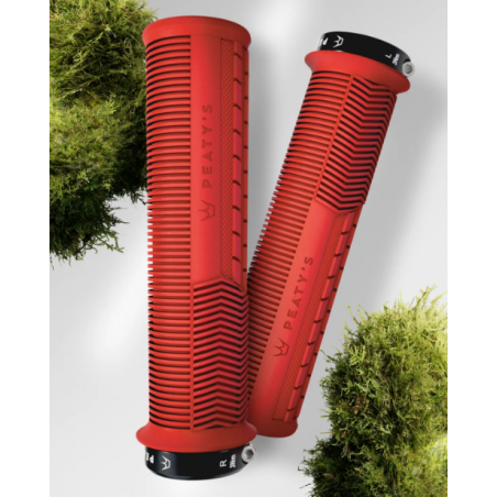 Peaty's Monarch Grip - Mushroom - Thin - Red