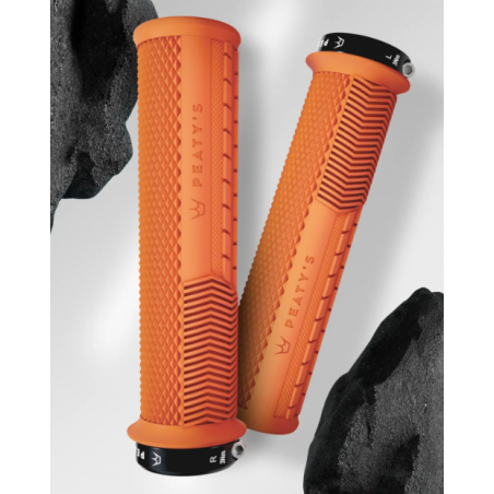 Peaty's Monarch Grip - Knurl - Thin - Mango