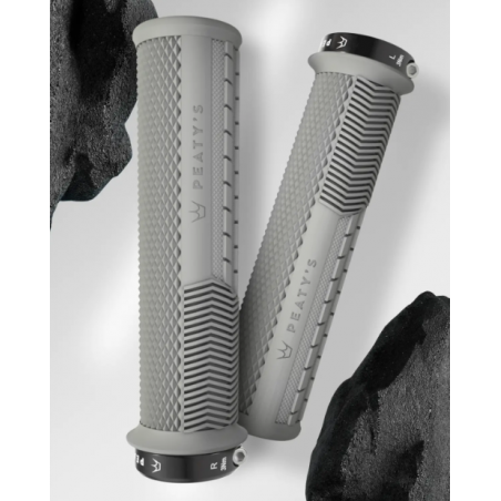 Peaty's Monarch Grip - Knurl - Thin - Slate