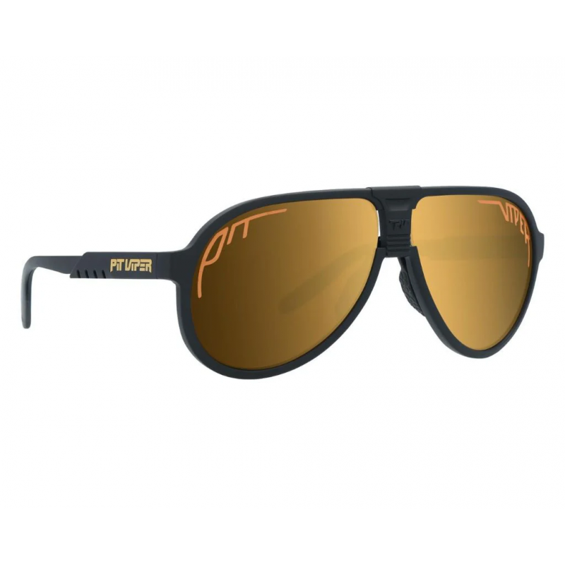Pit Viper The Exec Jethawk Sunglasses - Polarized Gold Lens