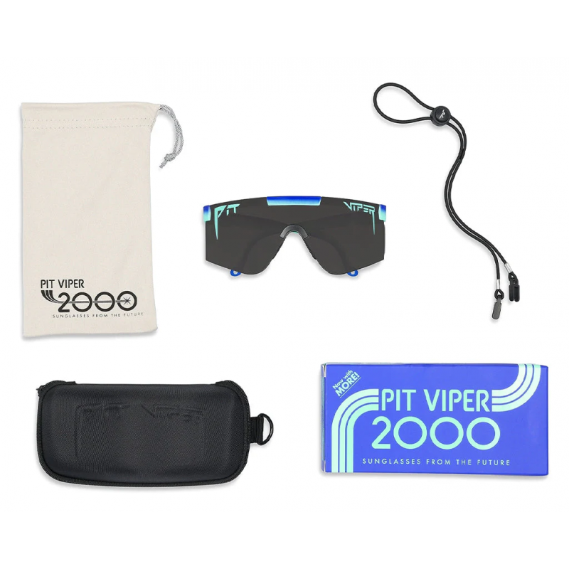 Pit Viper The Pleasurecraft 2000 Sunglasses - Z87+ Smoke Lens
