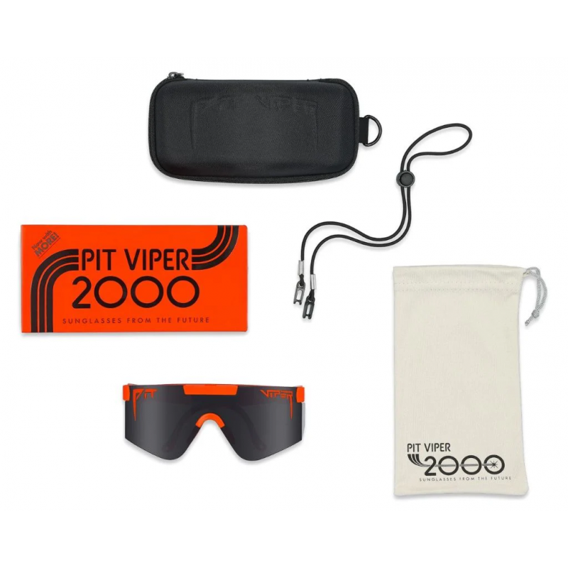 Pit Viper The Factory Team 2000 Sunglasses - Z87+ Smoke Lens