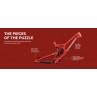 SANTA CRUZ V10 8 CC MX SM Frame Set Gloss Black Sparkle