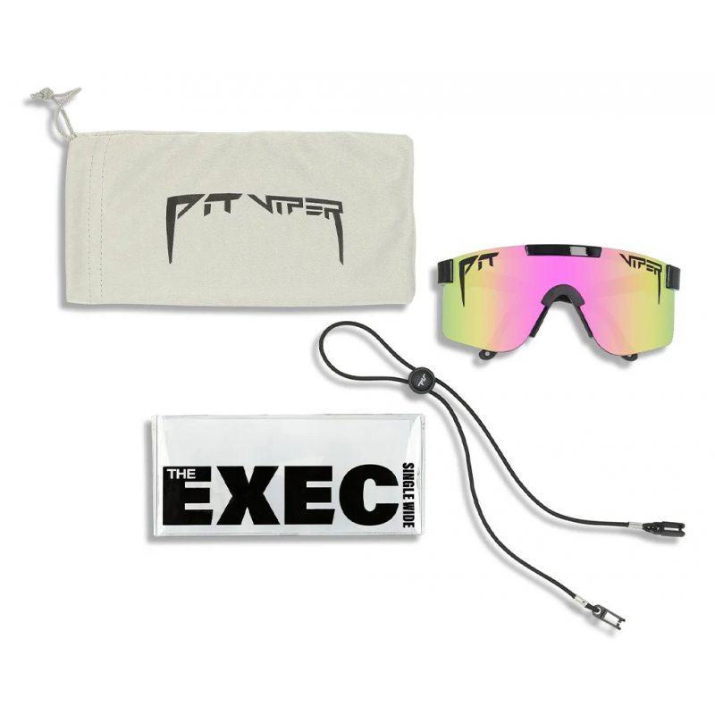 Pit Viper The Exec Original Narrow Sunglasses - Smoke Lens