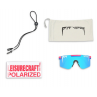 Pit Viper The Leisurecraft Original Narrow Sunglasses - Polarized Blue Lens