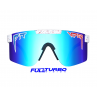 Pit Viper The Merika Original Narrow Sunglasses - Polarized Blue Lens