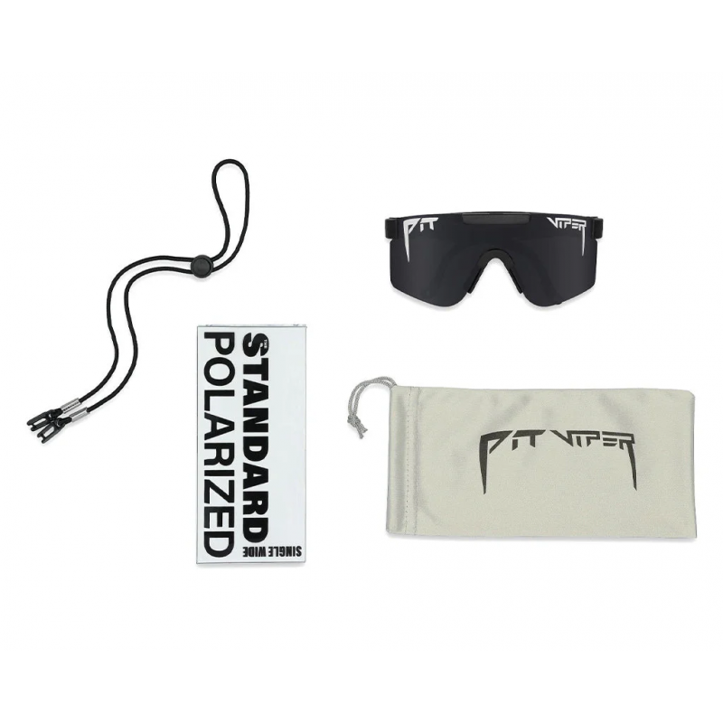 Pit Viper The Exec Original Narrow Sunglasses - Polarized Smoke Lens