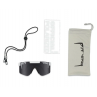 Pit Viper The Miami Nights Original Wide Sunglasses - Polarized Smoke Lens