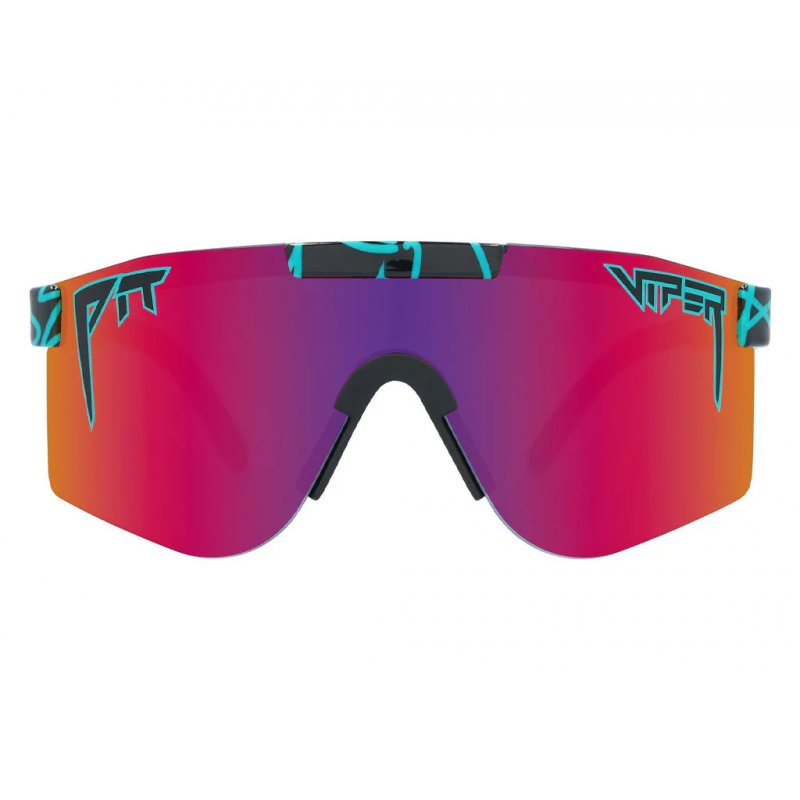 Pit Viper The Voltage Original Wide Sunglasses - Polarized Pink-Purple Lens
