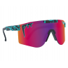 Pit Viper The Voltage Original Wide Sunglasses - Polarized Pink-Purple Lens