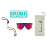 Pit Viper The Voltage Original Wide Sunglasses - Polarized Pink-Purple Lens