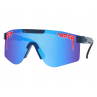 Pit Viper The Basketball Team Original Wide Sunglasses - Polarized Blue Lens