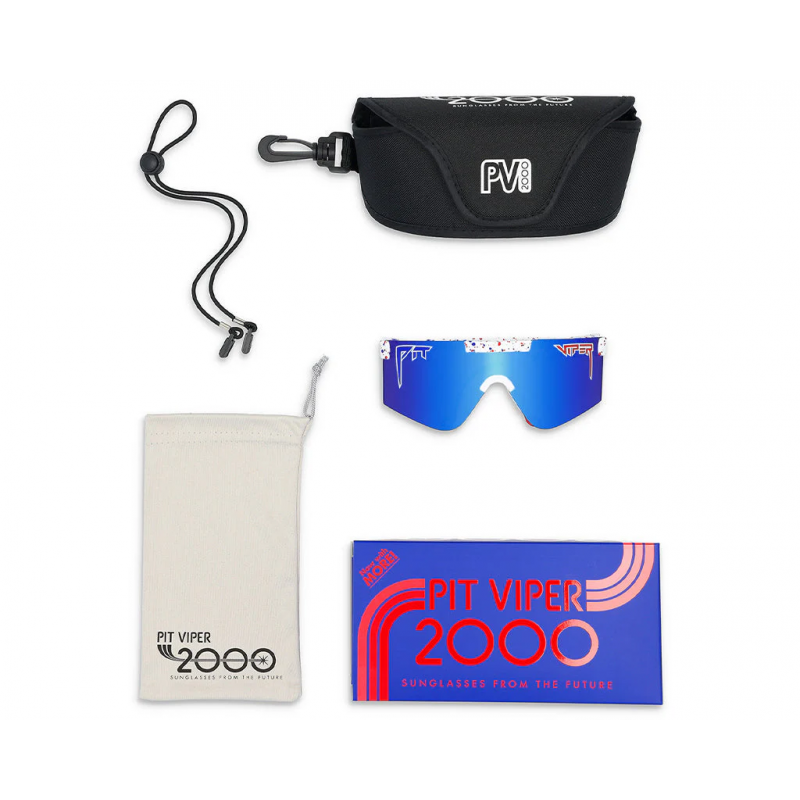 Pit Viper The Merika 2000 Sunglasses - Z87+ Blue Lens