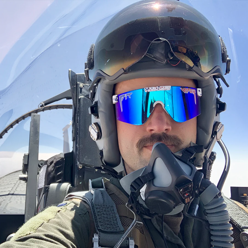 Pit Viper The Merika 2000 Sunglasses - Z87+ Blue Lens