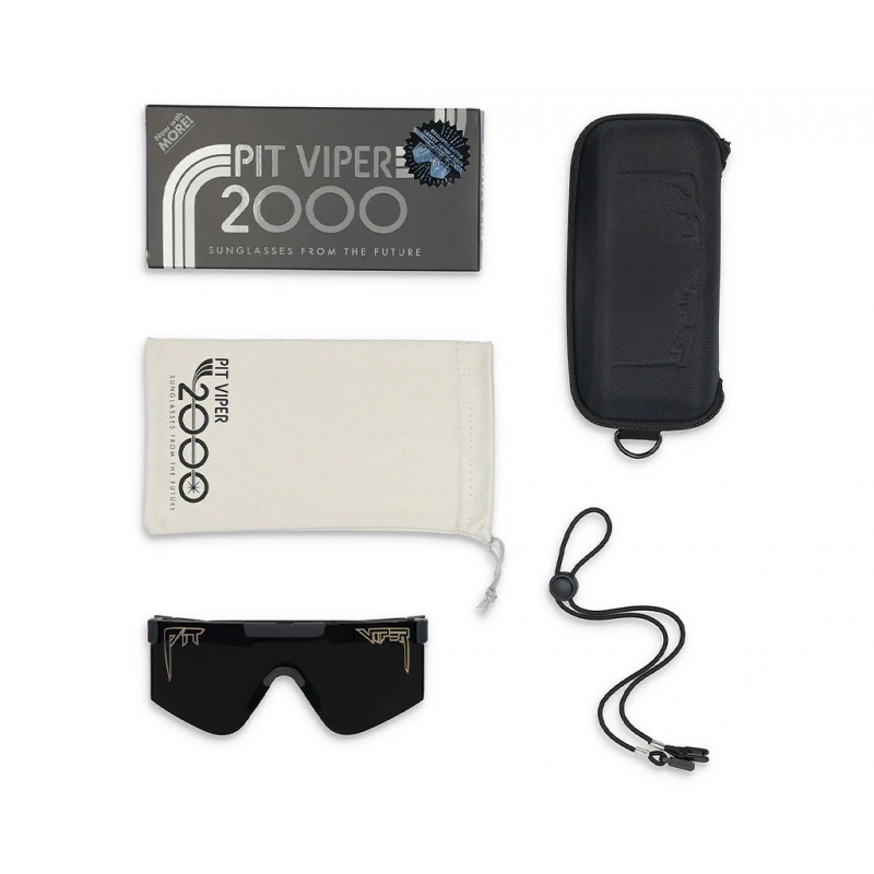 Pit Viper The Blacking Out 2000 Sunglasses - Ballistic Smoke Lens