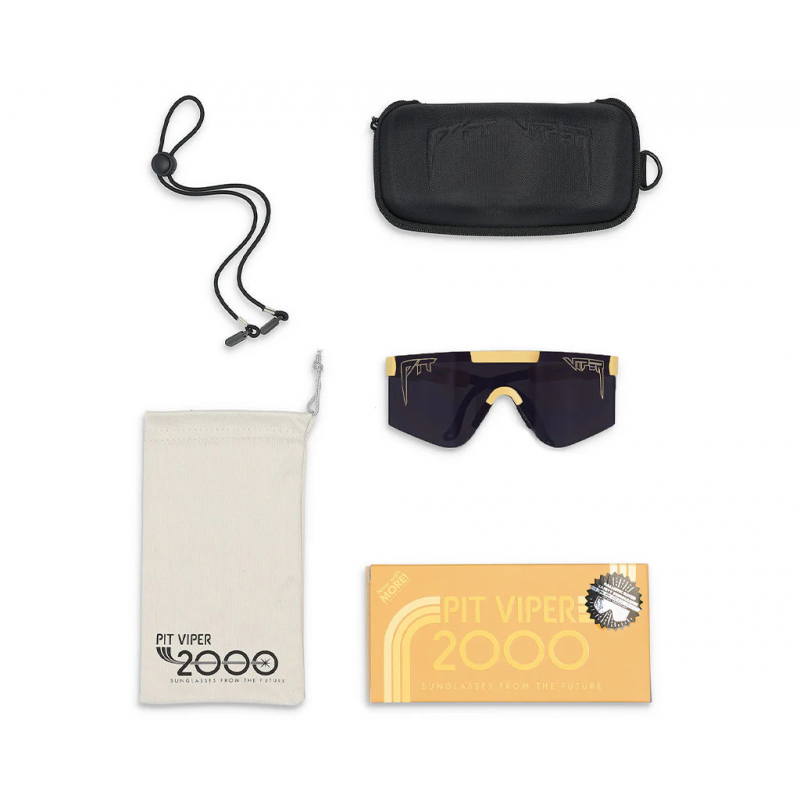 Pit Viper The Sandstorm 2000 Sunglasses - Ballistic Smoke Lens