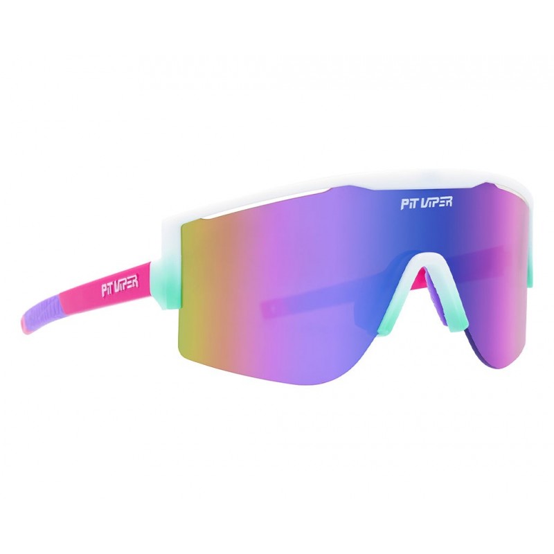 Pit Viper The Bonaire Breeze Try-Hard Sunglasses Blue-Purple Lens