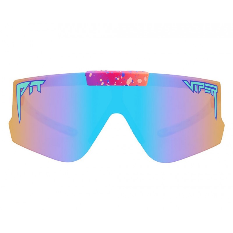 Pit Viper The Copacabana Flip-Offs Sunglasses Blue-Purple Lens