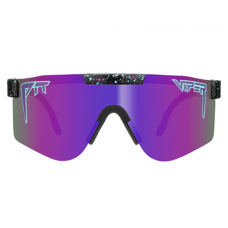 Pit Viper The Midnight Original Wide Sunglasses Polarized Purple Lens