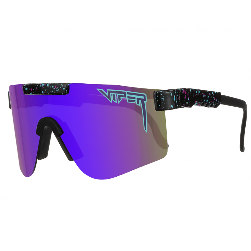 Pit Viper The Midnight Original Wide Sunglasses Polarized Purple Lens