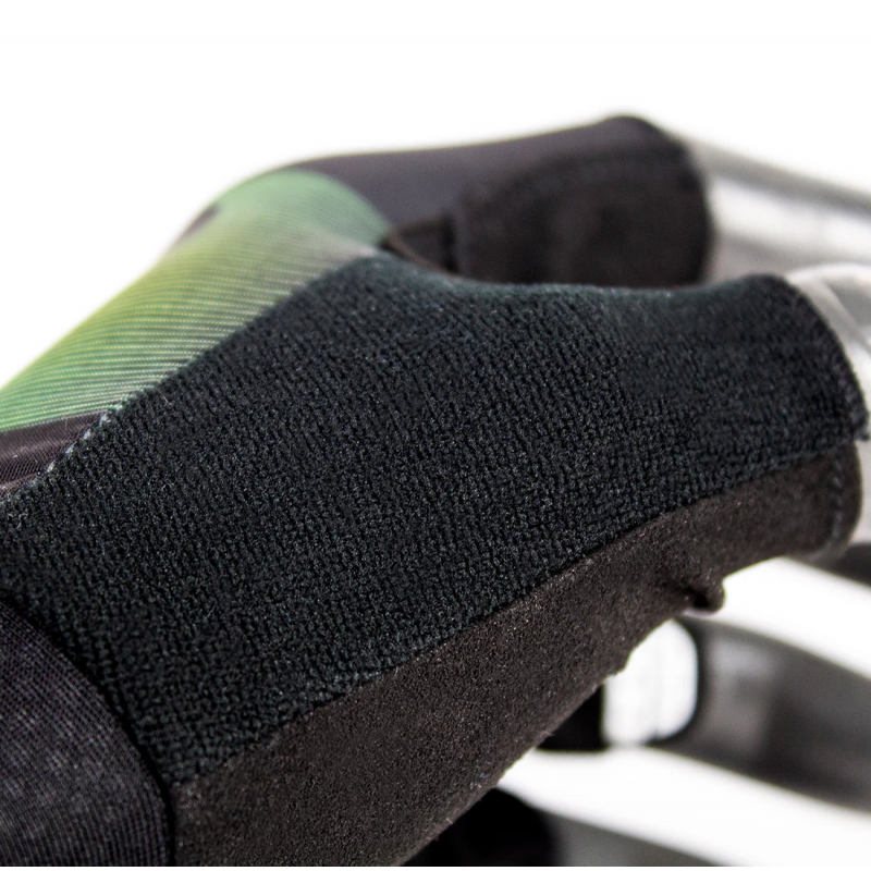 PROLOGO Faded Short Fingers Black / Green M Gloves