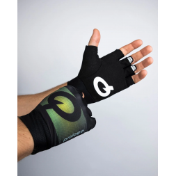 PROLOGO Faded Short Fingers Black / Green XL Gloves