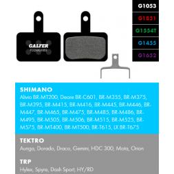 GALFER BIKE FD293G1053 PERFORMANCE Brake Pad